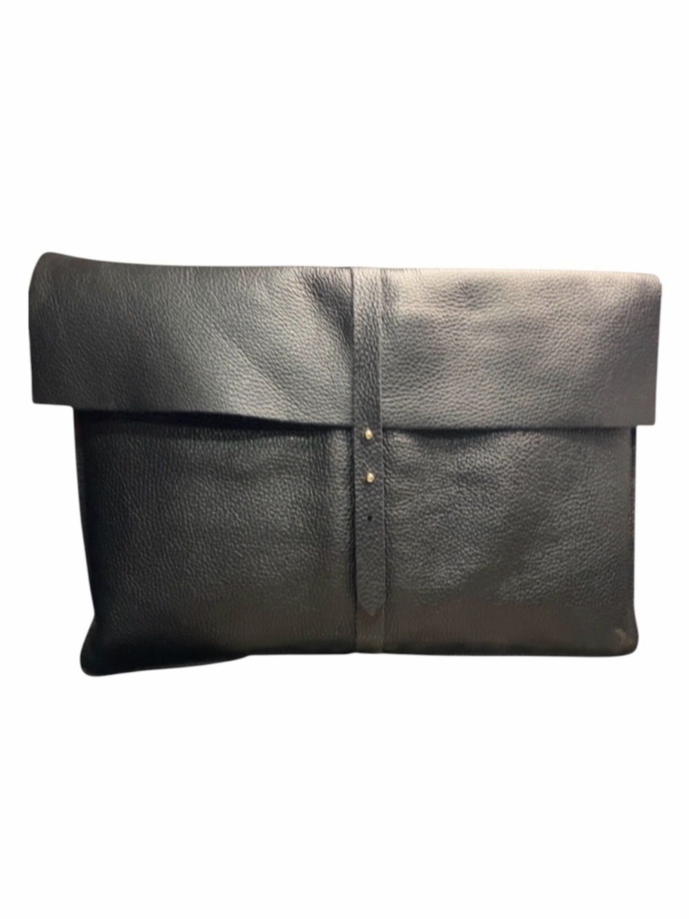 Cuyana Pebbled Leather Portfolio Clutch